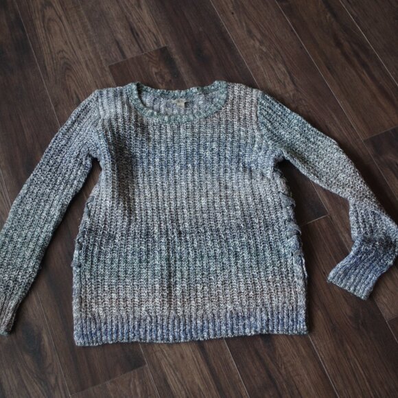 Tweed Ladies Sweater By Lucky Brand - Picture 4 of 5